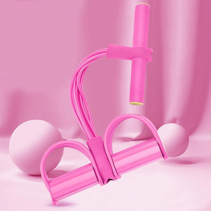 4-Tube Pedal Resistance Band