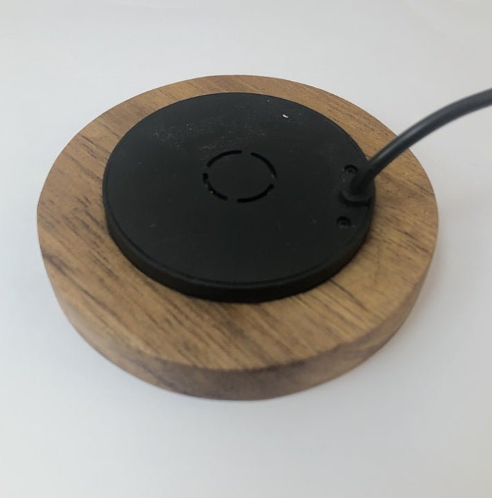 Compatible With Desk Dining Table Hidden 10 Watt Mobile Phone Wireless Charger 60MM Round Bed Head Embedded Fast Charging