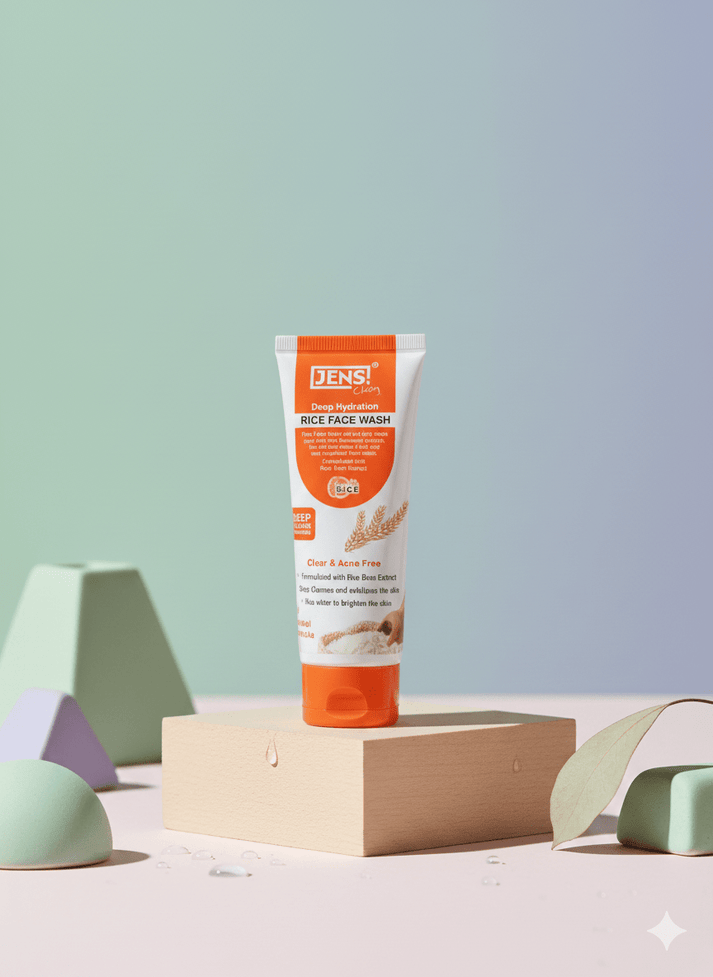 JENS - Deep Hydration Rice Face Wash