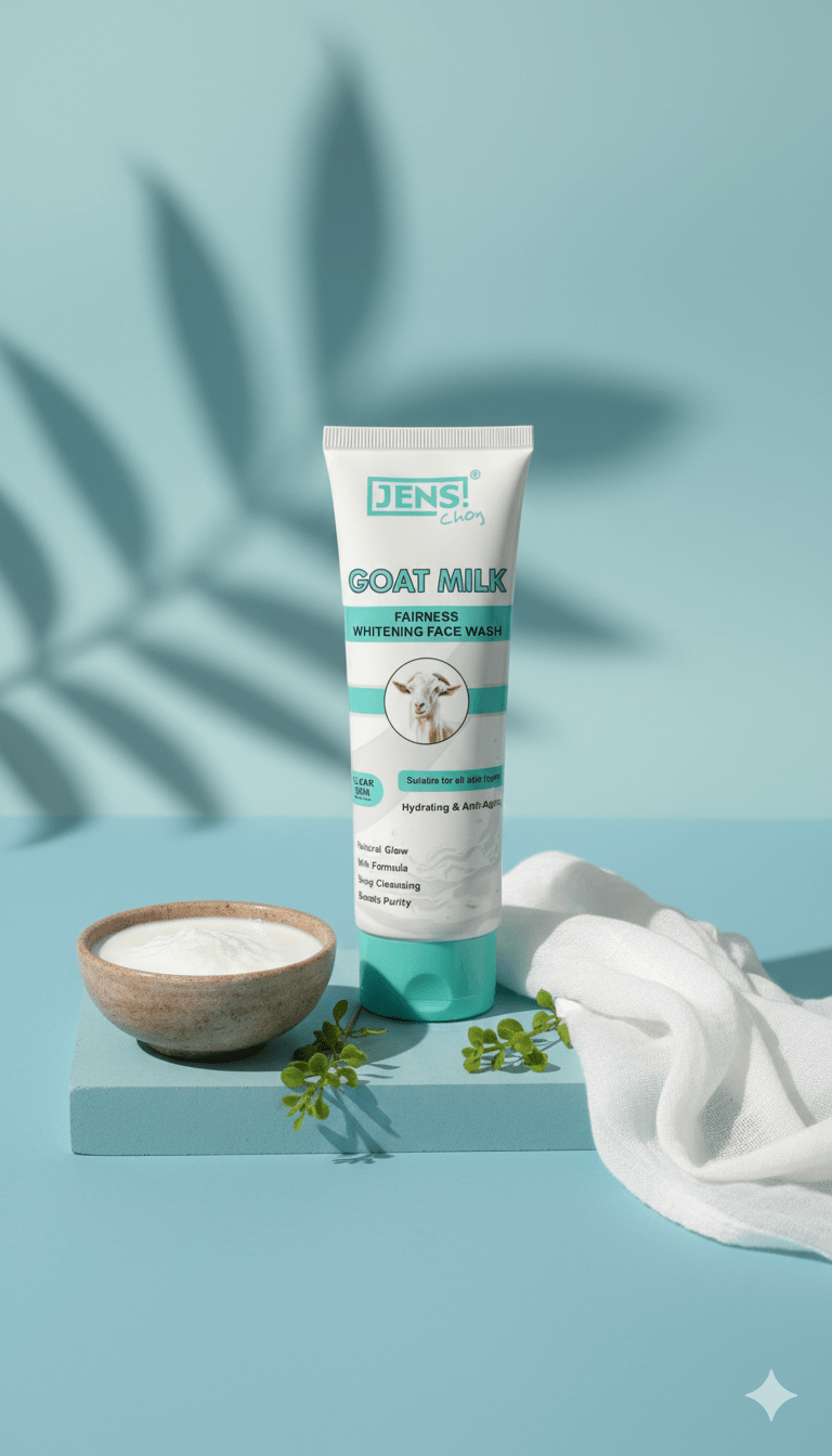 JENS - Goat Milk Fairness Whitening Face Wash