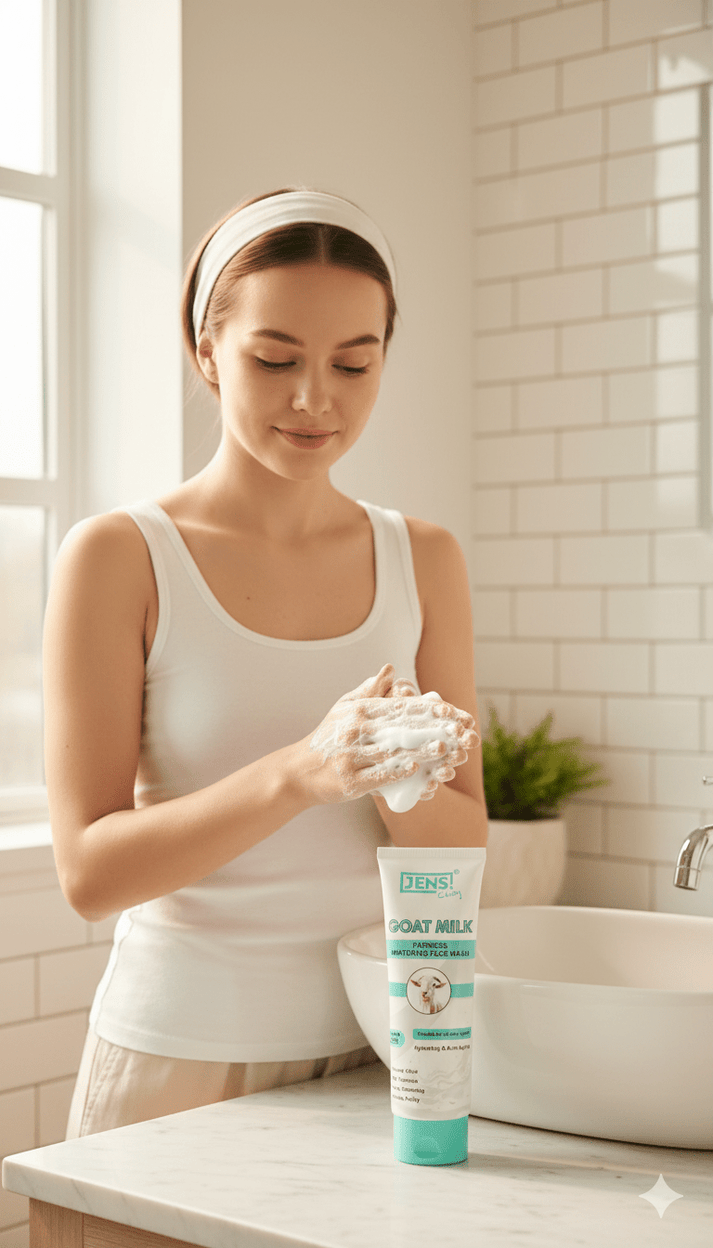 JENS - Goat Milk Fairness Whitening Face Wash