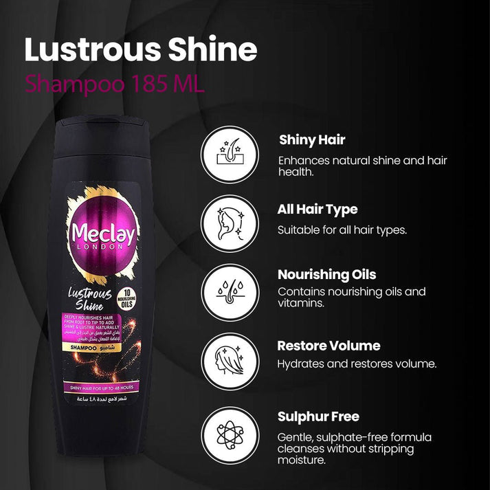 Meclay London - Lustrous Shine Shampoo