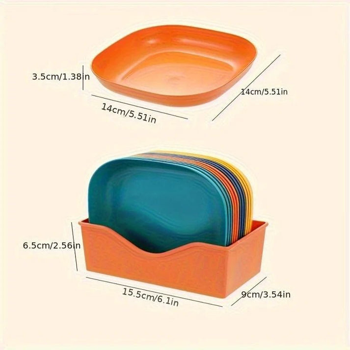 Plastic Plates Set