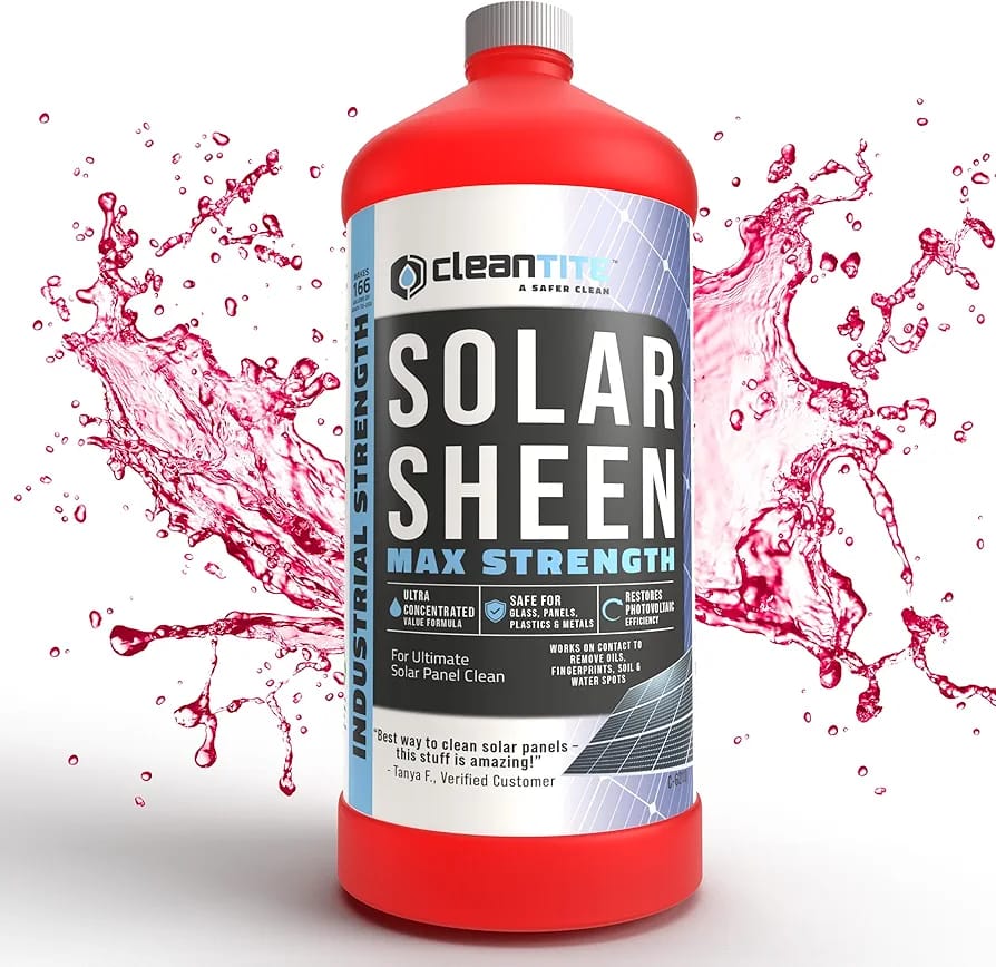Solar Sheen Max Strength Cleaner