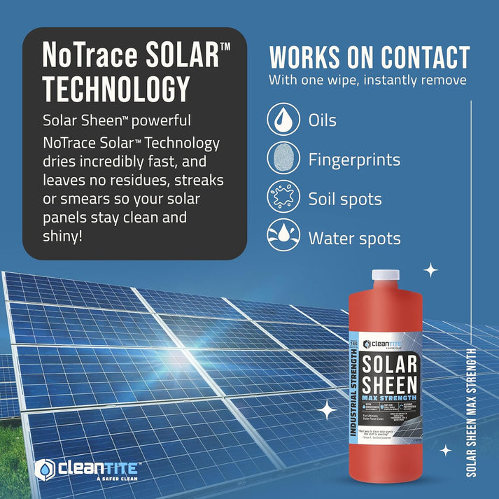 Solar Sheen Max Strength Cleaner