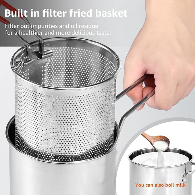 Stainless Steel Deep Fry Frying Pot