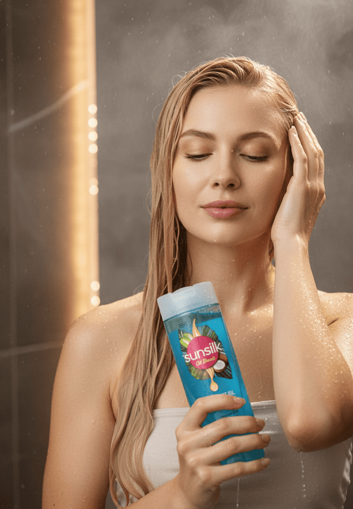 Sunsilk - Coconut Oil & Aloe Vera Bouncy Volume Shampoo