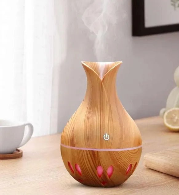 Wood Grain Aroma Humidifier