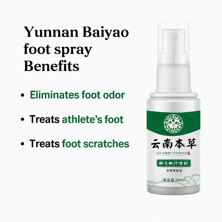 Yunnan - Herbal Foot Odor & Sweat Control Spray